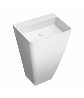 Умывальник Omnires Parma 43x55 отдельностоящий white (PARMAUWBOBP)