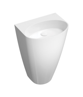 Умывальник Omnires Siena 43x55 отдельностоящий, white (SIENAUWBOBP)