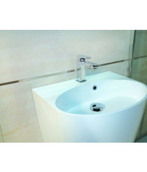 Умывальник Omnires Siena 43x55 отдельностоящий, black (SIENAUWBOBCP)
