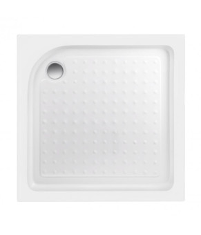 Набор Lidz душевая кабина Wiezak SC90x90.SAT.LOW.L, стекло Linie 4 мм + поддон Mazur