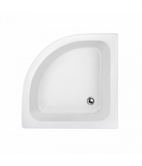 Набор Lidz душевая кабина Wieza SC80x80.SAT.HIGH.L, стекло Linie 4 мм + поддон с панелью Kupala