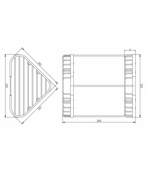Полочка Omnires Uni chrome (UN3515ACR)
