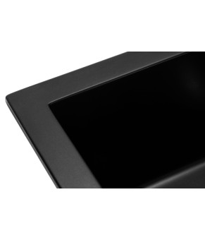 Кухонная мойка GRANADO Cadiz Black shine 410х500х220 (2301)