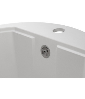Кухонная мойка GRANADO Lugo White круглая Nanogranite (Артикул: 6810990000)