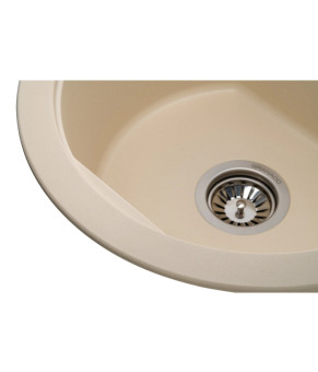 Кухонная мойка GRANADO Lugo Ivory круглая 480х495х200 мм (Артикул: 2804)