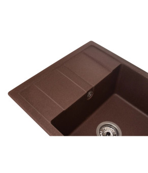 Кухонная мойка GRANADO Madrid Marron 580х500х225 (1606)