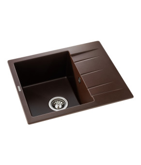 Кухонная мойка GRANADO Madrid Marron 580х500х225 (1606)