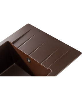 Кухонная мойка GRANADO Madrid Marron 580х500х225 (1606)