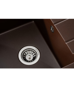 Кухонная мойка GRANADO Madrid Marron 580х500х225 (1606)