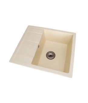Кухонная мойка GRANADO Madrid Ivory 580х500х225 (1604)