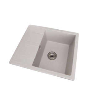 Кухонная мойка GRANADO Madrid Gris 580х500х225 (1608)