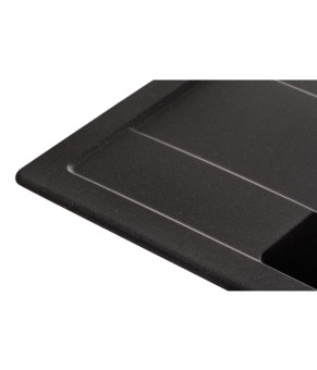 Кухонная мойка GRANADO Madrid Black Shine 580x500x225 (1601)