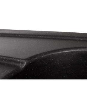 Кухонная мойка GRANADO Murcia Black Shine овальная (1701)