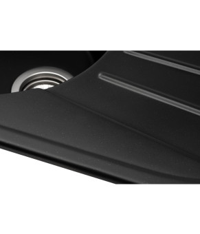 Кухонная мойка GRANADO Murcia Black Shine овальная (1701)