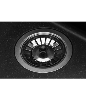 Кухонная мойка GRANADO Toledo Black shine 777x494x205 (2101)