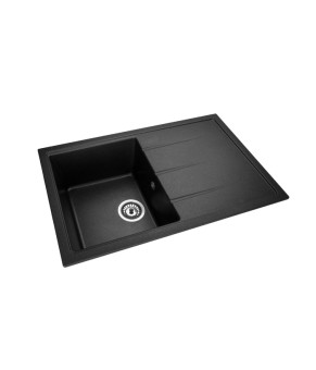 Кухонная мойка GRANADO Toledo Black shine 777x494x205 (2101)