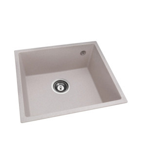 Мойка GRANADO Under top Terra прямоугольная Nanogranite бежевая (6810990000)
