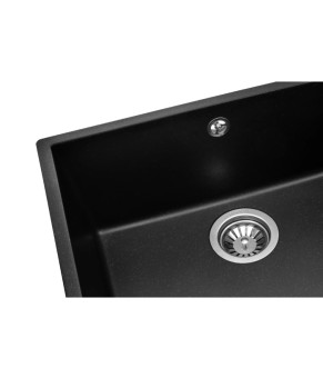 Мойка GRANADO Under top Max Black shine (3001)
