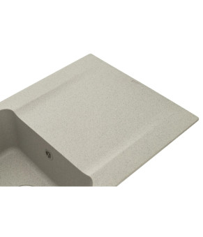 Мойка кухонная GRANADO Vigo Gris 775x495мм, прямоугольная, Nanogranite (Артикул: 1408)