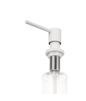 Дозатор для мыла GRANADO Redondo White пластиковый, врезной (gd0205)