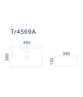 Раковина Up Trend Torvi TR4569A