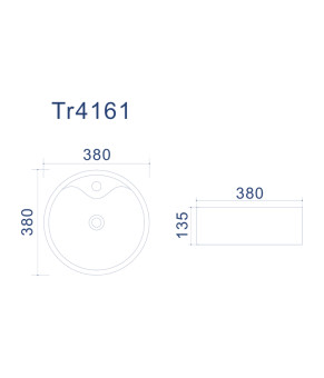 Раковина Up Trend Vesta TR4161
