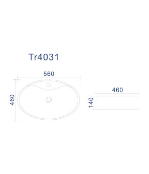 Раковина Up Trend Melia TR4031