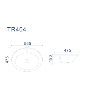 Раковина Up Trend Yana TR404