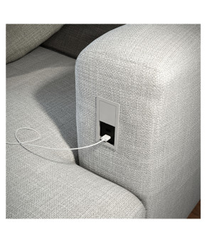 Розетка в столешницу ASA Versahit mono 060.25F.00007