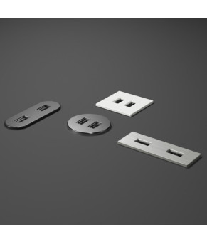 Встраиваемый USB-порт ASA Versapick zamak 060.29Z.00009