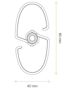 Кабель-канал ASA Vertebra 010.120.00002
