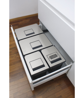 Сортер для мусора Essetre Sink-Drawer GI60A00BLJAV70
