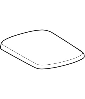 Сидение с крышкой Geberit Selnova Square 500.336.01.1 Duroplast SoftClose