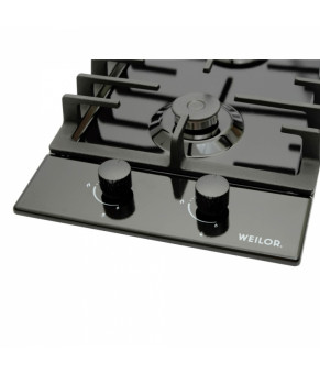 Поверхность газовая Domino на металле WEILOR GM 306 BL