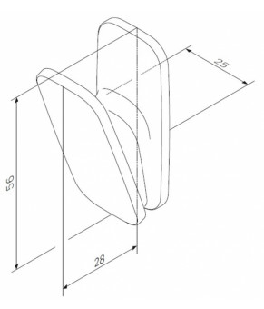 Крючок для полотенец AM.PM Inspire 2.0 A50A35500