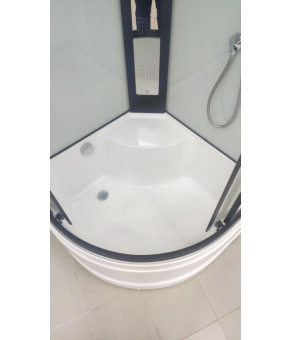 Душевой бокс Veronis BV-4-100 white (black) 100*100 VE-BV4100WHITEBL