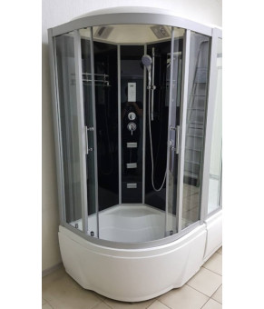 Душевой бокс Veronis BV-5-100 black 100*100 VE-BV5100BLACK