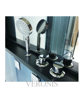 Душевой бокс Veronis BN-6-29 GR R/L 118*85 VE-BN629GR