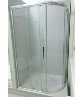 Душевая кабина Veronis Daniel 120x90 см, прозрачная левая, без поддона