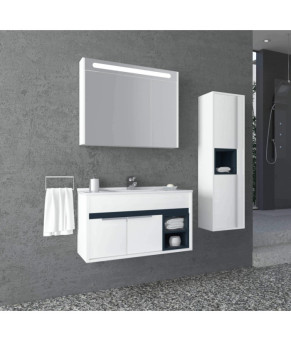 Тумба с Умывальником Veronis Napoli 85 White VE-TNAPOLIW85