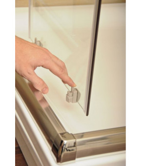 Душевые двери Ravak Blix BLDP4-120 Белый Grape 0YVG0100ZG