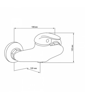 Смеситель для душа Touch-Z Premiera-35 010