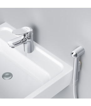 Смеситель для раковины с гигиеническим душем AM.PM Sunny F85C03000