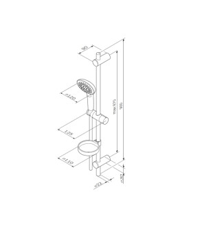 Душевой комплект AM.PM Spirit 2.0 F0170A000