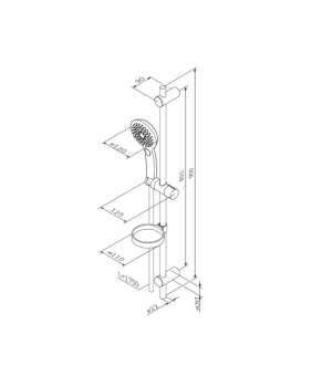 Душевой комплект AM.PM Inspire 2.0 F0150A000