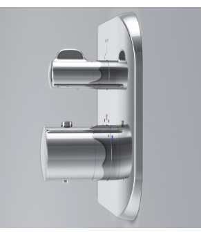 Смеситель для душа, монтируемый в стену, с термостатом AM.PM Sensation F3075600