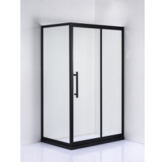 купити недорого Душевая кабина AquaStream Premium S-Line 120S ALL BLACKS правосторонняя
