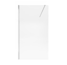купить недорого Душевая перегородка Qtap Walk-In Standard CRM2011.C8 110х190 см, стекло Clear 8 мм, покрытие CalcLess