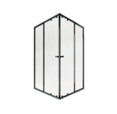 купити недорого Душевая кабина Qtap Pisces BLA107-9SC5 75-90x75-90 см, стекло Clear, Черный (SD00045271)