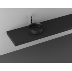 купити недорого Умывальник Isvea Infinity 36x36 matte black (10NF65036-2N)